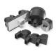6PCS Chrome Window Mirror Headlight Switch Control For VW Passat Golf Jetta Tiguan Touran 6PCS Chrome Window Mirror Headlight Switch Control For VW Passat Golf Jetta Tiguan Touran