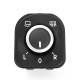 6PCS Chrome Window Mirror Headlight Switch Control For VW Passat Golf Jetta Tiguan Touran 6PCS Chrome Window Mirror Headlight Switch Control For VW Passat Golf Jetta Tiguan Touran