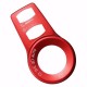 Aluminum Red Fog Headlight Button Switch Trim Cover Decor Frame Decoration For Jeep Cherokee 15+ Aluminum Red Fog Headlight Button Switch Trim Cover Decor Frame Decoration For Jeep Cherokee 15+
