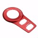 Aluminum Red Fog Headlight Button Switch Trim Cover Decor Frame Decoration For Jeep Cherokee 15+ Aluminum Red Fog Headlight Button Switch Trim Cover Decor Frame Decoration For Jeep Cherokee 15+