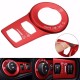 Aluminum Red Fog Headlight Button Switch Trim Cover Decor Frame Decoration For Jeep Cherokee 15+ Aluminum Red Fog Headlight Button Switch Trim Cover Decor Frame Decoration For Jeep Cherokee 15+