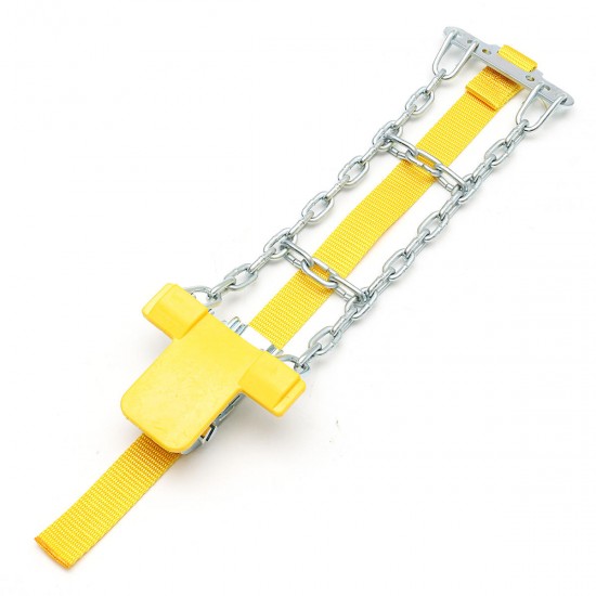 Auto Anti-skid Steel Chains Car Skid Belt Snow Mud Sand Tire Clip-on Chain S/M/L