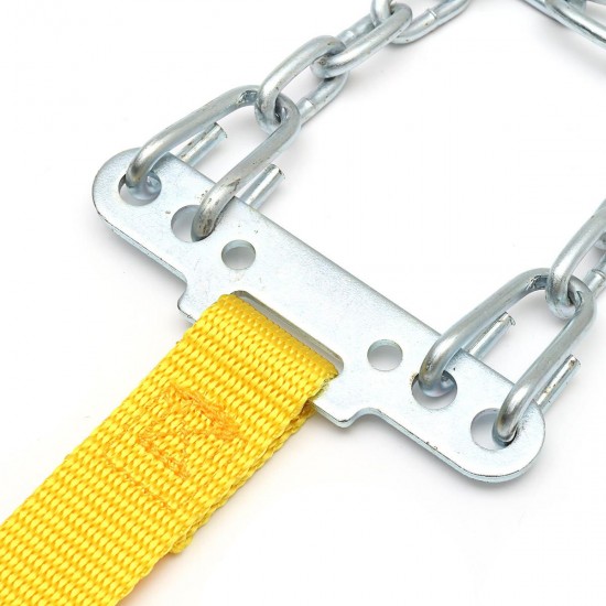 Auto Anti-skid Steel Chains Car Skid Belt Snow Mud Sand Tire Clip-on Chain S/M/L Auto Anti-skid Steel Chains Car Skid Belt Snow Mud Sand Tire Clip-on Chain S/M/L