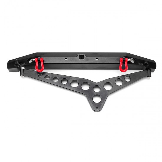 Black Alloy Rear Bumper Protector with LED Light for Traxxas TRX4 Black Alloy Rear Bumper Protector with LED Light for Traxxas TRX4