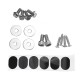 Black Car Rear Spoiler Wing Riser Lift Extension Kit For Ford Fiesta ST Hatchback 2014-2019 Black Car Rear Spoiler Wing Riser Lift Extension Kit For Ford Fiesta ST Hatchback 2014-2019