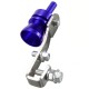Blue Car Exhaust False Whistle Pipe Sound Muffler Bov Blow Off Valve Blue Car Exhaust False Whistle Pipe Sound Muffler Bov Blow Off Valve