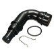 Breather Hose Pipe Tube Vacuum Vent With Clip &Seal For VW GOLF MK4 AUDI A3 1.8T