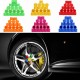 Car Auto 21mm Silicone Wheel Covers Hub Tyres Screw Dust Caps 20 Pcs