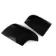 Car Black Side Door Wing Rearview Mirror Cover Cap Casing Trim Right Driver For Ford Focus