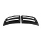 Car Bumper Carbon Fiber Air Vent Duct Cover For Benz W204 C63 AMG 08-11