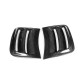 Car Bumper Carbon Fiber Air Vent Duct Cover For Benz W204 C63 AMG 08-11 Car Bumper Carbon Fiber Air Vent Duct Cover For Benz W204 C63 AMG 08-11