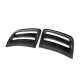 Car Bumper Carbon Fiber Air Vent Duct Cover For Benz W204 C63 AMG 08-11