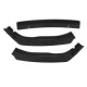 Car Carbon Fiber/ Matte Black Front Bumper Lip Protection Trim For Honda Accord 2018 Car Carbon Fiber/ Matte Black Front Bumper Lip Protection Trim For Honda Accord 2018