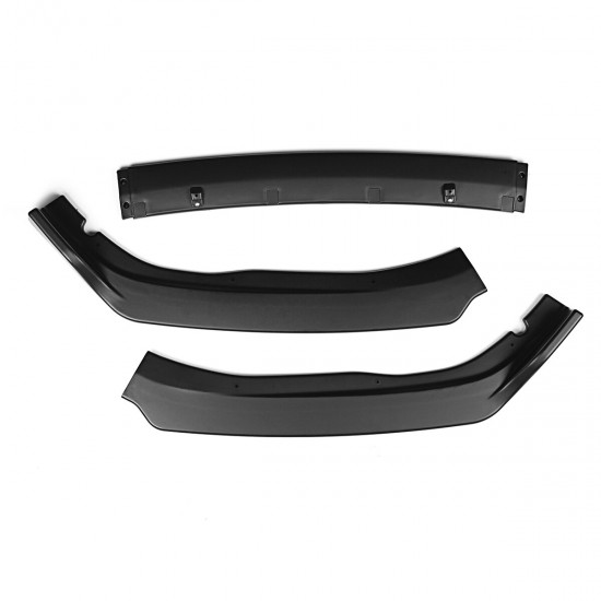Car Carbon Fiber/ Matte Black Front Bumper Lip Protection Trim For Honda Accord 2018 Car Carbon Fiber/ Matte Black Front Bumper Lip Protection Trim For Honda Accord 2018
