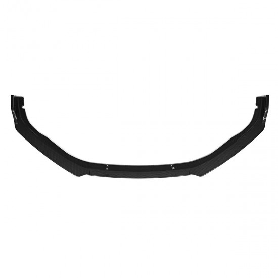 Car Carbon Fiber/ Matte Black Front Bumper Lip Protection Trim For Honda Accord 2018 Car Carbon Fiber/ Matte Black Front Bumper Lip Protection Trim For Honda Accord 2018