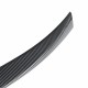 Car Carbon Fiber Style Rear Trunk Spoiler Splitter Wing For Infiniti Q50 Jdm 2014-2020