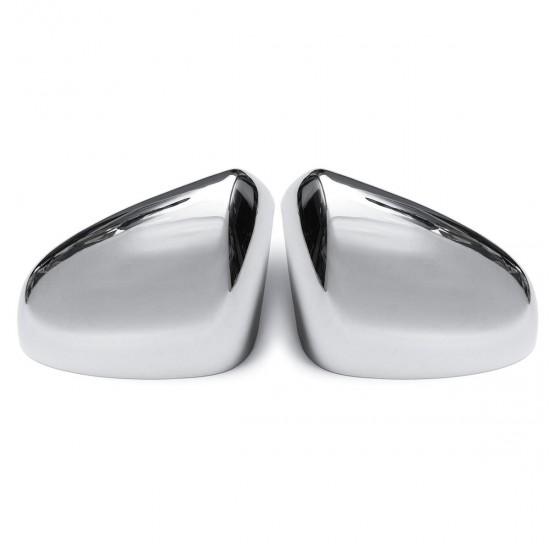 Car Chrome Side Door Wing Mirror Cover Caps Pair for Nissan Qashqai +2 I 2007-2013 Car Chrome Side Door Wing Mirror Cover Caps Pair for Nissan Qashqai +2 I 2007-2013