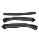 Car Glossy Black Front Bumper Lip Body Kit Spoiler For Ford Focus 2019 Car Glossy Black Front Bumper Lip Body Kit Spoiler For Ford Focus 2019