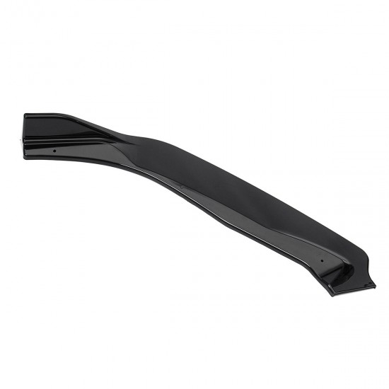 Car Glossy Black Front Bumper Lip Body Kit Spoiler For Ford Focus 2019 Car Glossy Black Front Bumper Lip Body Kit Spoiler For Ford Focus 2019