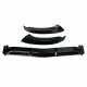 Car Glossy Black Front Bumper Lip Body Protector Kit Spoiler For Mercedes C-Class W205 C250 C300 C350 2015-2018 Car Glossy Black Front Bumper Lip Body Protector Kit Spoiler For Mercedes C-Class W205 C250 C300 C350 2015-2018
