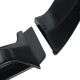 Car Glossy Black Front Bumper Lip Body Protector Kit Spoiler For Mercedes C-Class W205 C250 C300 C350 2015-2018 Car Glossy Black Front Bumper Lip Body Protector Kit Spoiler For Mercedes C-Class W205 C250 C300 C350 2015-2018