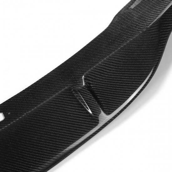 Car High Kick Carbon Fiber Wing Trunk Spoiler Lip For Mercedes-Benz W204 C250 C63 2DR Car