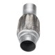 Car Inlet 55mm Outlet 61MM Stainless Steel Exhaust Pipe Muffler Adapter Reducer Connector Silver For BMW N47 E81 E82 E87 E88 E90 E91 E93 Car Inlet 55mm Outlet 61MM Stainless Steel Exhaust Pipe Muffler Adapter Reducer Connector Silver For BMW N47 E81 E82 E87 E88 E90 E91 E93