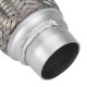 Car Inlet 55mm Outlet 61MM Stainless Steel Exhaust Pipe Muffler Adapter Reducer Connector Silver For BMW N47 E81 E82 E87 E88 E90 E91 E93 Car Inlet 55mm Outlet 61MM Stainless Steel Exhaust Pipe Muffler Adapter Reducer Connector Silver For BMW N47 E81 E82 E87 E88 E90 E91 E93