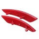 Car Left and Right Red Rear Bumper Reflector Fit For VW