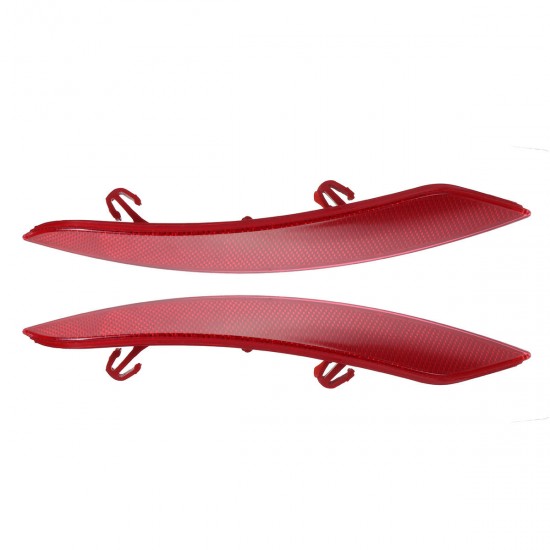 Car Left and Right Red Rear Bumper Reflector Fit For VW