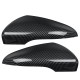 Car Left/Right Rearview Door Wing Mirror Cover Carbon Fiber For VW Golf Mk6 2009-2013