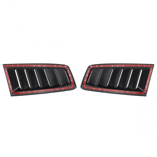 Car RS Style Bonnet Vents Universal Glossy BlackFor Ford Focus MK2