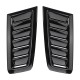 Car RS Style Bonnet Vents Universal Glossy BlackFor Ford Focus MK2