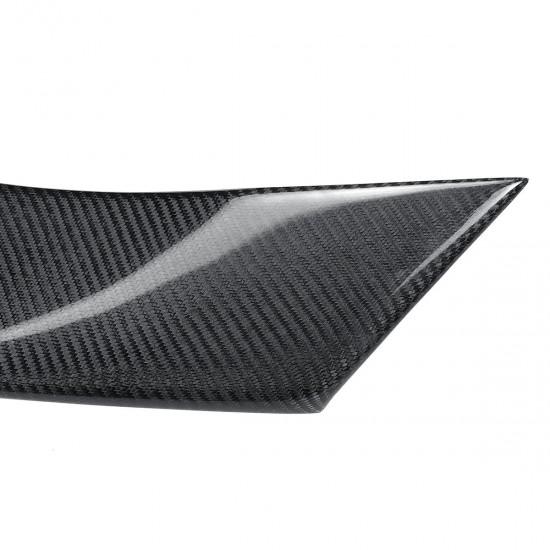 Car Real Carbon Fiber Trunk Spoiler Wing High Kick Duckbill For Infiniti Q60 Coupe 2017-19 Car Real Carbon Fiber Trunk Spoiler Wing High Kick Duckbill For Infiniti Q60 Coupe 2017-19