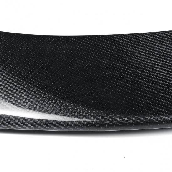 Car Real Carbon Fiber Trunk Spoiler Wing High Kick Duckbill For Infiniti Q60 Coupe 2017-19