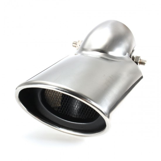 Car Rear Exhaust Pipe Trim Tip Muffler Stainless Steel Chrome For Honda Civic 12-14 Car Rear Exhaust Pipe Trim Tip Muffler Stainless Steel Chrome For Honda Civic 12-14
