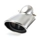 Car Rear Exhaust Pipe Trim Tip Muffler Stainless Steel Chrome For Honda Civic 12-14 Car Rear Exhaust Pipe Trim Tip Muffler Stainless Steel Chrome For Honda Civic 12-14