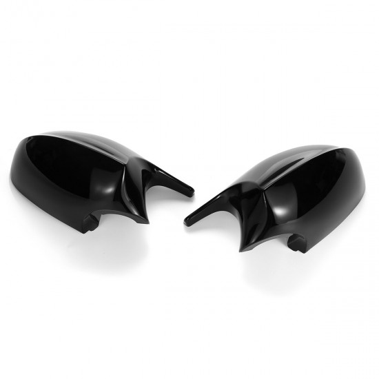 Car Rear View Mirror Cap Cover Replacement Glossy Black Left & Right for BMW E90 E91 2005-2007 E92 E93 2006-2009 M3 Style Car Rear View Mirror Cap Cover Replacement Glossy Black Left & Right for BMW E90 E91 2005-2007 E92 E93 2006-2009 M3 Style