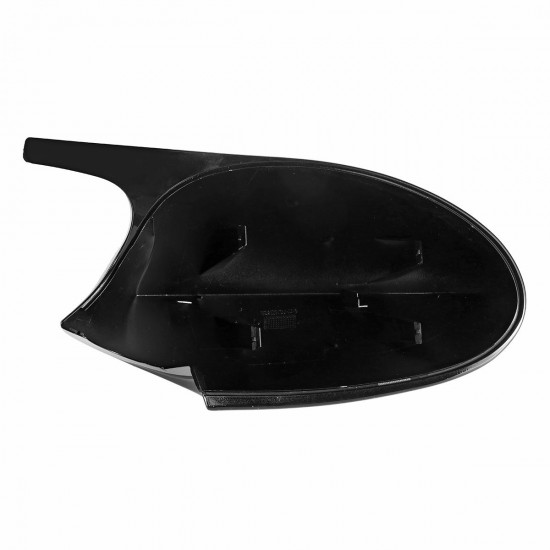 Car Rear View Mirror Cap Cover Replacement Glossy Black Left & Right for BMW E90 E91 2005-2007 E92 E93 2006-2009 M3 Style