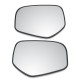 Car Right/Left Antifog Heated Rearview Mirror Glass For Mitsubishi Triton 2006-2015