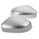 Car Right/Left Door Wing Mirror Cover Cap Gloss Silver For Ford Focus MK2/3/4 2008-2018 Car Right/Left Door Wing Mirror Cover Cap Gloss Silver For Ford Focus MK2/3/4 2008-2018
