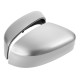 Car Right/Left Door Wing Mirror Cover Cap Gloss Silver For Ford Focus MK2/3/4 2008-2018 Car Right/Left Door Wing Mirror Cover Cap Gloss Silver For Ford Focus MK2/3/4 2008-2018