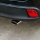 Car Stainless Steel Tail Exhaust Muffler Tip End Pipe For Toyota Highlander 2017-2019 Car Stainless Steel Tail Exhaust Muffler Tip End Pipe For Toyota Highlander 2017-2019