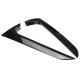 Carbon Black Car Rear Window Side Spoiler Wing Canard Canards Splitter For Audi