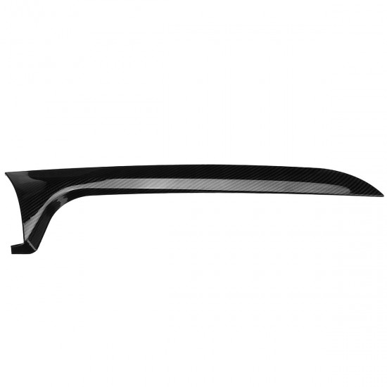 Carbon Black Car Rear Window Side Spoiler Wing Canard Canards Splitter For Audi