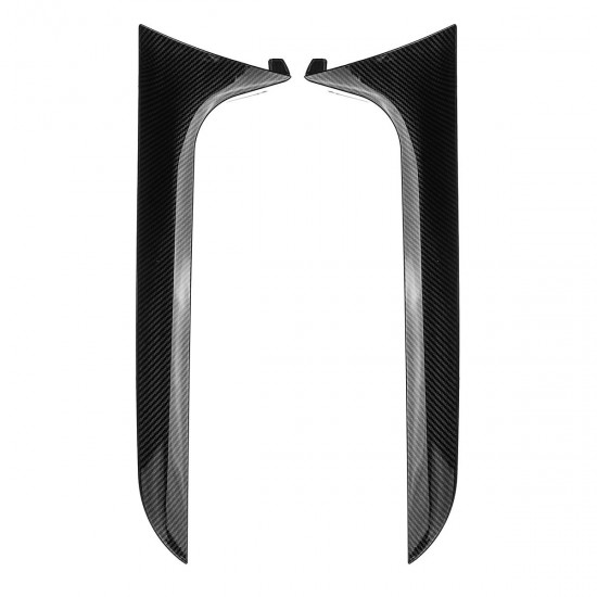 Carbon Black Car Rear Window Side Spoiler Wing Canard Canards Splitter For Audi