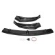 Carbon Black Front Bumper Lip Body Protector Kit Spoiler For Tesla Model 3 Sedan 2016-2019 Carbon Black Front Bumper Lip Body Protector Kit Spoiler For Tesla Model 3 Sedan 2016-2019