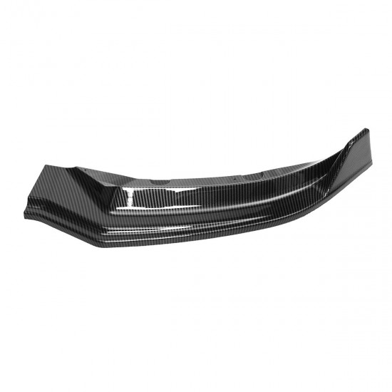 Carbon Black Front Bumper Lip Body Protector Kit Spoiler For Tesla Model 3 Sedan 2016-2019 Carbon Black Front Bumper Lip Body Protector Kit Spoiler For Tesla Model 3 Sedan 2016-2019