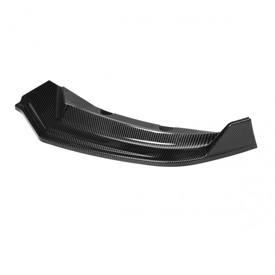 Carbon Black Front Bumper Lip Body Protector Kit Spoiler For Tesla Model 3 Sedan 2016-2019 Carbon Black Front Bumper Lip Body Protector Kit Spoiler For Tesla Model 3 Sedan 2016-2019