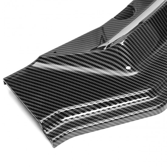 Carbon Black Front Bumper Lip Body Protector Kit Spoiler For Tesla Model 3 Sedan 2016-2019 Carbon Black Front Bumper Lip Body Protector Kit Spoiler For Tesla Model 3 Sedan 2016-2019